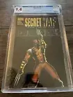 SECRET WAR 2 CGC 9.4 WHT PGS 1ST APP OF QUAKE DAISY JOHNSON WOLVERINE