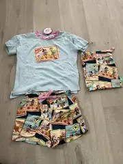 Peter Alexander Girls Pyjamas Mickey Mouse Australia Size 5