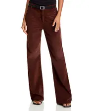 Re/Done Corduroy High Rise Trousers