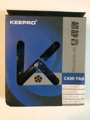 Keepro Blue LED silent Case Fan L1 MADE IN CHINA NEW