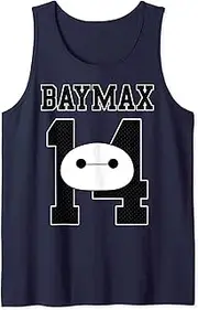 [Disney] Big Hero 6 Baymax 14 Jersey Style Tank Top