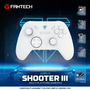 Fantech SHOOTER III WGP13S HE Wireless Multi Platform Gaming Controller (White)