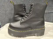 Doc Martens 1460 Pascal Max Black Pisa Platform Boots Brand New, Women’s Size 9