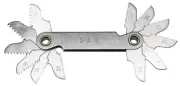 Century Drill & Tool 98401 Fractional Thread Pitch Gauge (12-40 TPI)