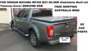 FOR NISSAN NAVARA NP300 D23 SILVER Aluminium Hard Lid Tonneau Cover GENUINE EGR (for: Nissan)