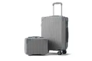 ZUNI 1/2/4PCS Luggage Suitcase Trolley Set Travel TSA Lock Storage Hard Case