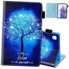 for Samsung Galaxy Tab A7 Lite Tablet Case 8.7" 2021 (SM 03 Blue Tree
