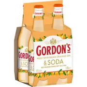 [Gordons] Gordons Mediterranean Orange Bottle 330ml