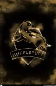Harry Potter - Hufflepuff Crest Magic - Poster