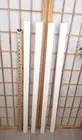 4 Pack PVC Fence Picket 1.5" x 1.5"x 38"