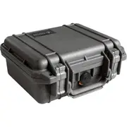 Pelican 1600 Case - Black with Foam