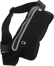 Totority Pack Outdoor Running Waist Bag Waist Pouch for Women Gym Running Belt Jogging Phone Belt Hiking Gear Workout Gear Hiking Equipment Night Walking Bag Fitness Accessories Nylon Black