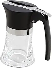 BEBEMOKO Easy-clean Condiment Bottle Food Grade Stainless Steel Syrup Dispenser Compact for Breakfast