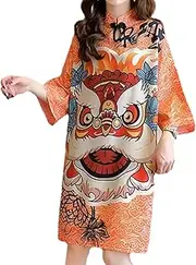 [ａ aternee] Chinese Cheongsam Dress Lady Qipao Dress Trendy Evening Dress Cheongsam Women Improved Cheongsam for Prom, Formal Event
