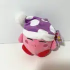Sleeping Sleepy Kirby 4.7"in Plush Toy Nintendo Japan Brand New W/ Tags