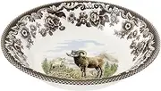 [Spode] 1597082 Woodland Bighorn Sheep Ascot Cereal Bowl