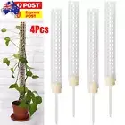 4Pcs Moss Pole Plant Extension Support Totem Climbing Indoor Stick Extendable