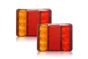 OZNALA Boat Trailer tail lights LED Stop Tail Lights Boat Truck Submersible LED Lights