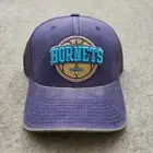 NEW Charlotte Hornets Hat Cap Snap Back Purple Blue Adidas NBA Basketball Men A4