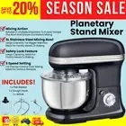 Electric Mix Master 5L Planetary Stand Mixer w/ Bowl/Whisk/Dough Hook 6-Speed