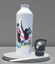 Netball theme Personalised Stainless steel Sports Water Drink Bottle
