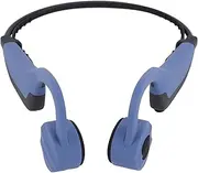 Bone Conduction Headphones, Open Ear IPX8 Water Proof Swimming Earphone Bluetooth, 16G Memory, Sports Headset for Running Cycling and More Activities (Blue)