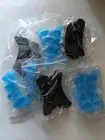 6pk Silicone Toe Separators Bunion Correctors Men And Women Blue Black. WS