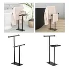Standing Towel Racks 2 Tier Freestanding Towel Rack Metal Towel Holder Stand