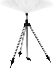 Tripod Stand Water Sprinkler | 360° Telescopic Standing Sprinkler Tripod - with 360° Rotating Tripod Large Area Standing Sprinkler for Yard Agriculture