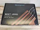 MESSERMEISTER NEXT LEVEL MAGNETIC KNIFE BLOCK UV LIGHT LNLB-12AC Wooden Sanitary