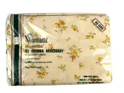 New! VTG Wamsutta USA Superlin Muslin No-Iron Floral Twin Flat Sheet Cottagecore