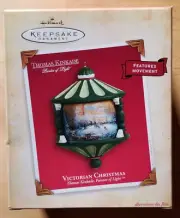 2004 NIB Hallmark Keepsake Ornament Victorian Christmas, Thomas Kinkade