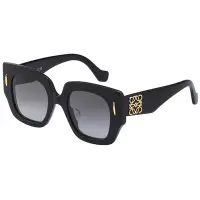 在飛比找Yahoo奇摩購物中心優惠-LOEWE 太陽眼鏡(黑色)LW40129U