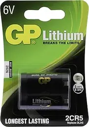 GP Batteries Lithium GP2CR5 C1 6V Photo Battery