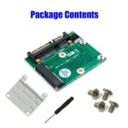 Mini PCI-E Msata SSD TO 2.5" SATA adapter Converter Card Module Board