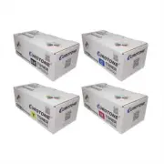 4x Eurotone Eco Cartridge for OKI C-9200-DXN C-9200-DN C-9000