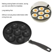 Egg Pan Omelette Fried Egg Pan 7 Holes Frying Pan Nonstick Multipurpose For US