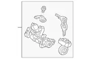 Genuine Honda Steering Lock 35100-S5P-A61NI (for: Honda)