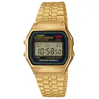 在飛比找PChome24h購物優惠-【CASIO】數位時代輕薄數位錶(金色)