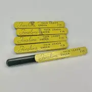 Sheaffer's Fineline .9mm Long Thin Leads Green F15 Pencil - 40 in 5 Tins Lot