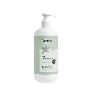 【Derma】寶寶有機洗髮沐浴露家庭號500ml(洗髮精)