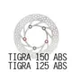 NCY TIGRA 固定圓碟 245mm碟盤 abs版專用 TIGRA 150 TIGRA 125 地瓜 彪虎