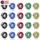 GAIVEK 20 Pcs 608RS Skateboard Bearings,Roller Skate Wheels Scooter ABEC-9 Rubbe