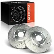 Front Drilled Brake Rotor for Audi A4 2017-2021 A4 Quattro 2017-2023 A5 Quattro (for: Audi)