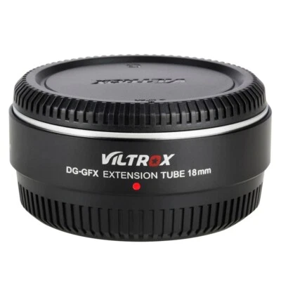 VILTROX DG-GFX 18mm AF Macro Extension Tube Lens Adapter For Fuji 50R GFX Mount