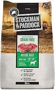 STOCKMAN & PADDOCK GRAIN FREE BEEF 20KG