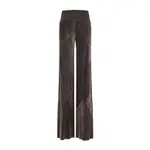 [Rick Owens] Rick Owens-Brown Bias Viscose Pants-Donna 42 IT