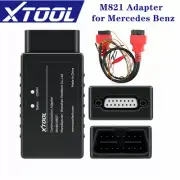 XTOOL M821 Adapter for Mercedes Benz All K!ey Lost Work with KC501 D8 A80 PAD3