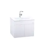 凱撒衛浴 CAESAR 60CM 白色鋼烤 面盆浴櫃組 雙開門 不含龍頭 LF5024/EH05024AP