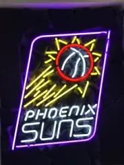 Phoenix Suns 20"x16" Neon Sign Bar Lamp Light Night Party